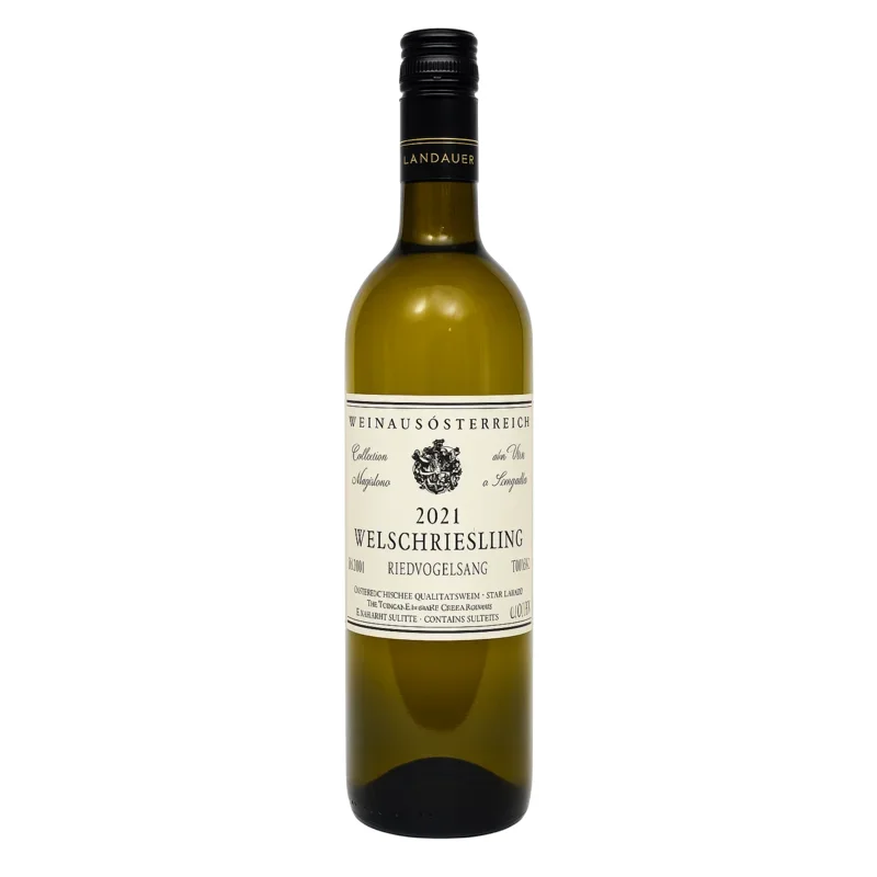 Vin blanc autrichien - Bruno Landauer - Welschriesling